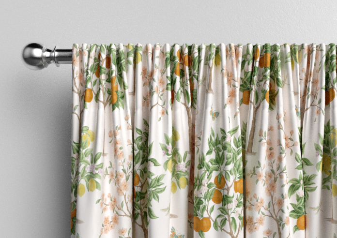 Lemon Grove, Mandarin - Made to Measure Curtain - Image 9
